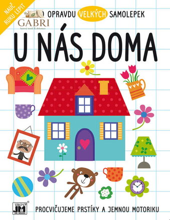 JIRI MODELS Velké samolepky U nás doma