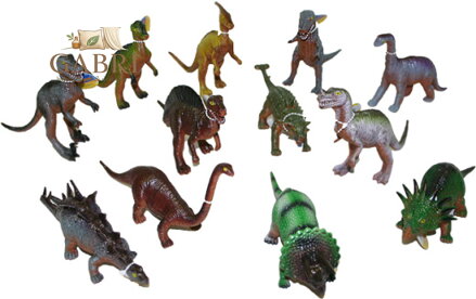 Zvířata dinosauři 21cm plastové figurky zvířátka různé druhy
