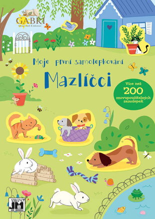 JIRI MODELS Moje první samolepkování 300+ Mazlíčci