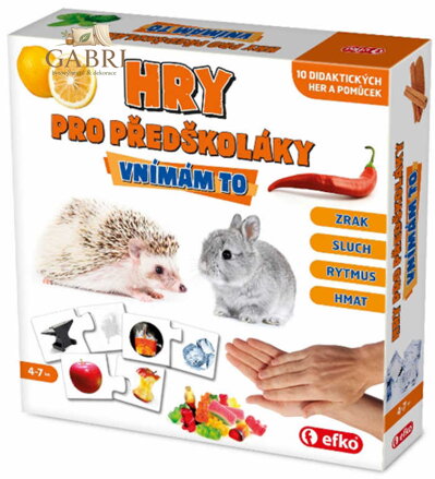 EFKO HRA Vnímám to Vzdělávací soubor her pro předškoláky