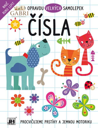 JIRI MODELS 150 Opravdu velkých samolepek ČÍSLA