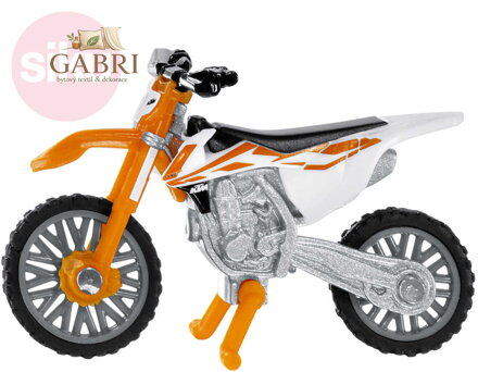 SIKU Motorka terénní KTM SX-F 450 cross model kov 1391