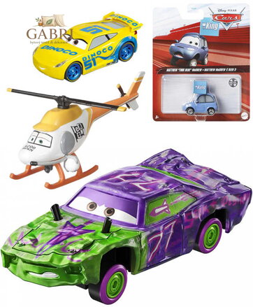 MATTEL Autíčko angličák Disney Pixar Cars 3 (Auta) různé druhy kov