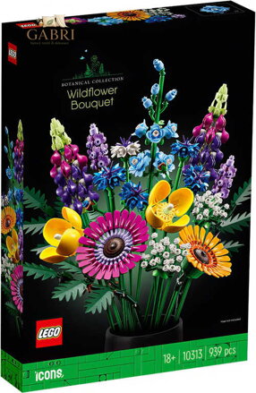 LEGO ICONS Luční kvítí 10313 STAVEBNICE