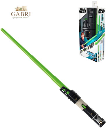 HASBRO STAR WARS Meč Luke Skywalker Lightsaber Forge zelený plast