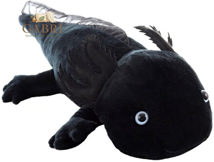 PLYŠ Axolotl černý 32cm Eco-Friendly *PLYŠOVÉ HRAČKY*