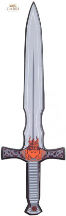 Meč dětský soft pěnový 54cm malý rytíř