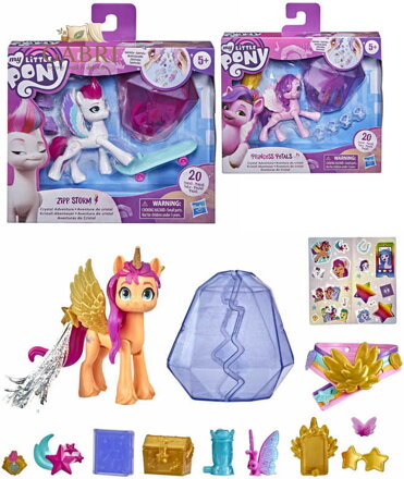 HASBRO MLP My Little Pony Křišťálové dobrodružství s poníky různé druhy