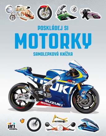 JIRI MODELS Poskládej si motorky samolepková knížka