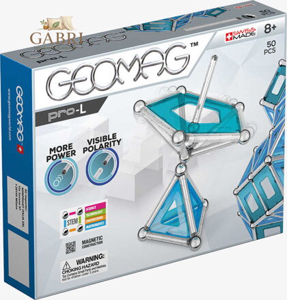 GEOMAG Pro-L 50 dílků magnetická STAVEBNICE