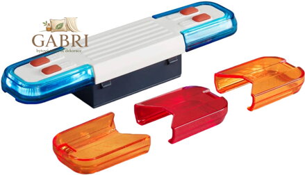 BRUDER 02803 Maják siréna pro nákladní auta na baterie Světlo Zvuk