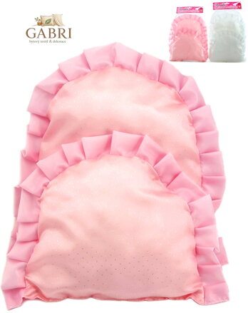 Peřinka s polštářkem plymo pro panenku miminko souprava do kočárku 2 barvy