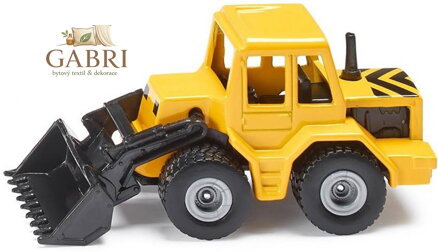 SIKU Auto čelní nakladač kovový model s plastovými díly 0802