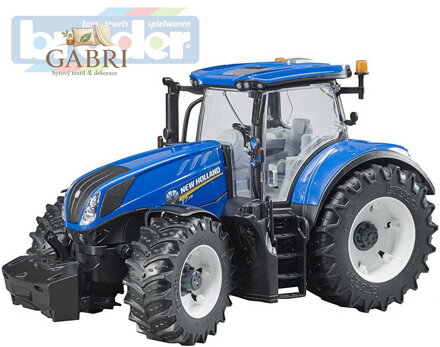 BRUDER 03120 Traktor New Holland T7.315 modrý model 1:16 plast