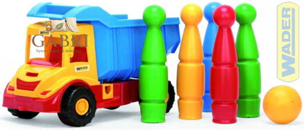 WADER Auto multitruck s kuželkami 32220