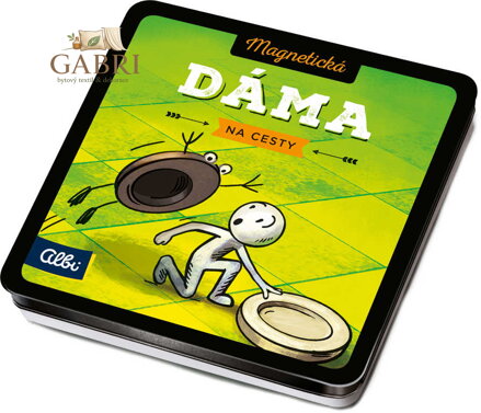 ALBI HRA Dáma magnetická na cesty *SPOLEČENSKÉ HRY*