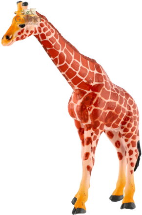Žirafa síťovaná 17cm zvířátko plastová figurka Zooted v sáčku