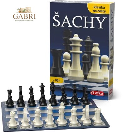 EFKO Hra ŠACHY na cesty *SPOLEČENSKÉ HRY*