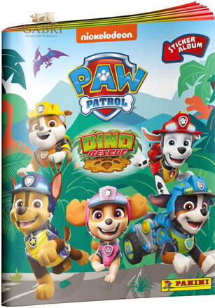PANINI Sběratelské album Tlapková Patrola DINO s aktivitami a samolepkami