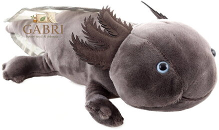 PLYŠ Axolotl šedý 32cm Eco-Friendly *PLYŠOVÉ HRAČKY*