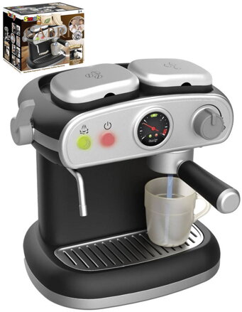 SMOBY Espresso kávovar dětský presovač na baterie Světlo Zvuk