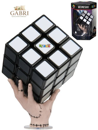 SPIN MASTER HRA Rubikova kostka Wednesday originál 3x3 dětský hlavolam