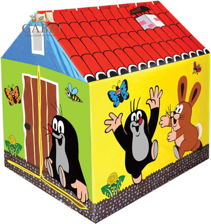 KRTEK (Krteček) Domek dětský skládací 102x95x72cm plastová konstrukce