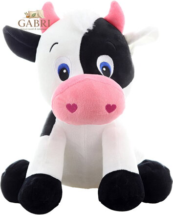PLYŠ Kravička 30cm sedící *PLYŠOVÉ HRAČKY*