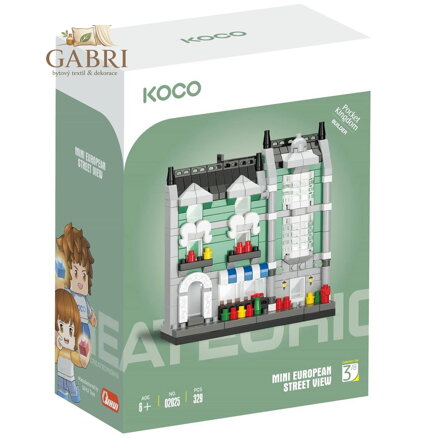 KOCO Stavebnice kostky Obchod s potravinami 329d
