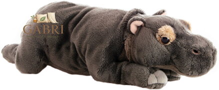 PLYŠ Hroch ležící 30cm *PLYŠOVÉ HRAČKY*