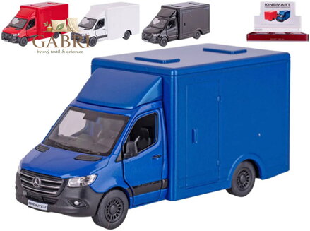 KINSMART Auto dodávka Mercedes-Benz Sprinter kov PB 13cm 4 barvy
