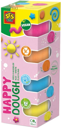 SES CREATIVE Modelína Feel Good 4x 90g baby bezlepková