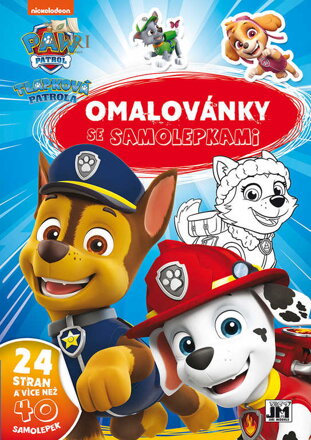 JIRI MODELS Omalovánky A4+ Tlapková Patrola (Paw Patrol)