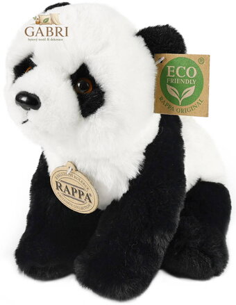 PLYŠ Medvídek Panda 23cm sedící Soft *PLYŠOVÉ HRAČKY*