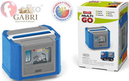 EFKO IGRÁČEK MultiGO Multikorbička modrá set s doplňky v krabičce