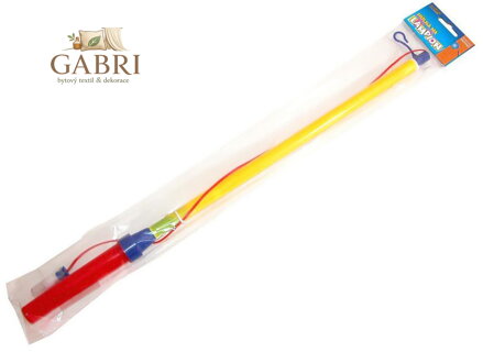 Hůlka barevná držák na lampion na baterie 50cm plast Světlo