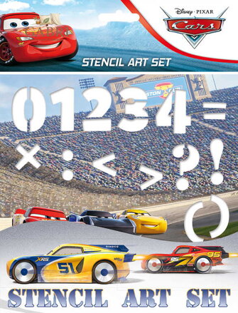 JIRI MODELS Šablony zábavné Auta (Cars)