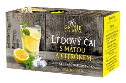 Grešík Ledový čaj s mátou a citrónem 20 x 1,5 g