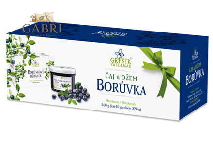 Grešík Čaj & Džem BORŮVKA
