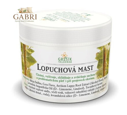 Grešík Lopuchová mast 50 ml