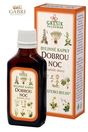 Grešík Dobrou noc kapky 50 ml