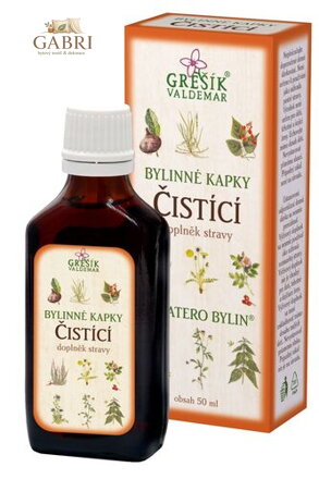 Grešík Čistící kapky 50 ml