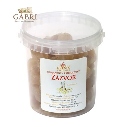 Grešík Kandovaný zázvor 0,5 kg