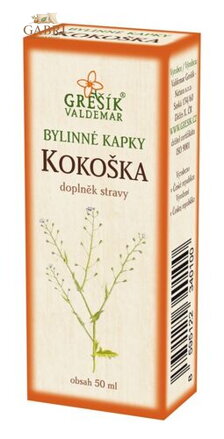 Grešík Kokoška kapky 50 ml