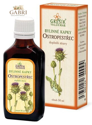 Grešík Ostropestřec kapky 50 ml