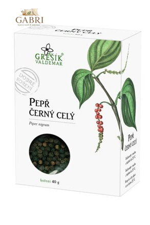 Grešík Pepř černý celý 40 g