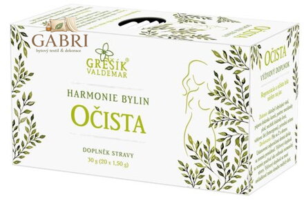 Grešík Očista Harmonie bylin 20 x 1,5 g přebal