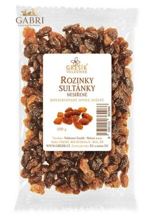 Grešík Rozinky Sultánky 200 g