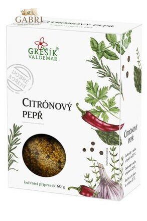 Grešík Citrónový pepř 60 g