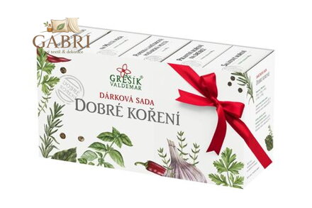 Grešík Dárková sada Dobré koření 1 ks